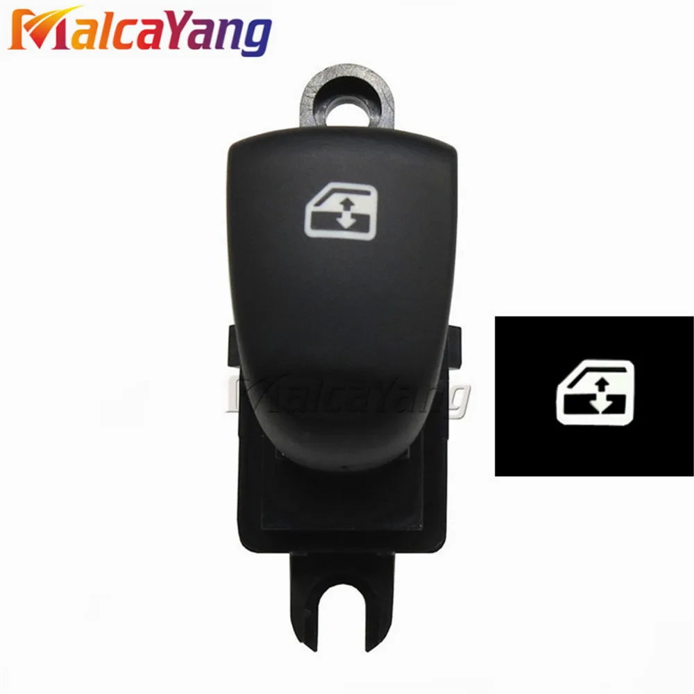 Белый свет главный/одинарный/передний правый переключатель стеклоподъемника со