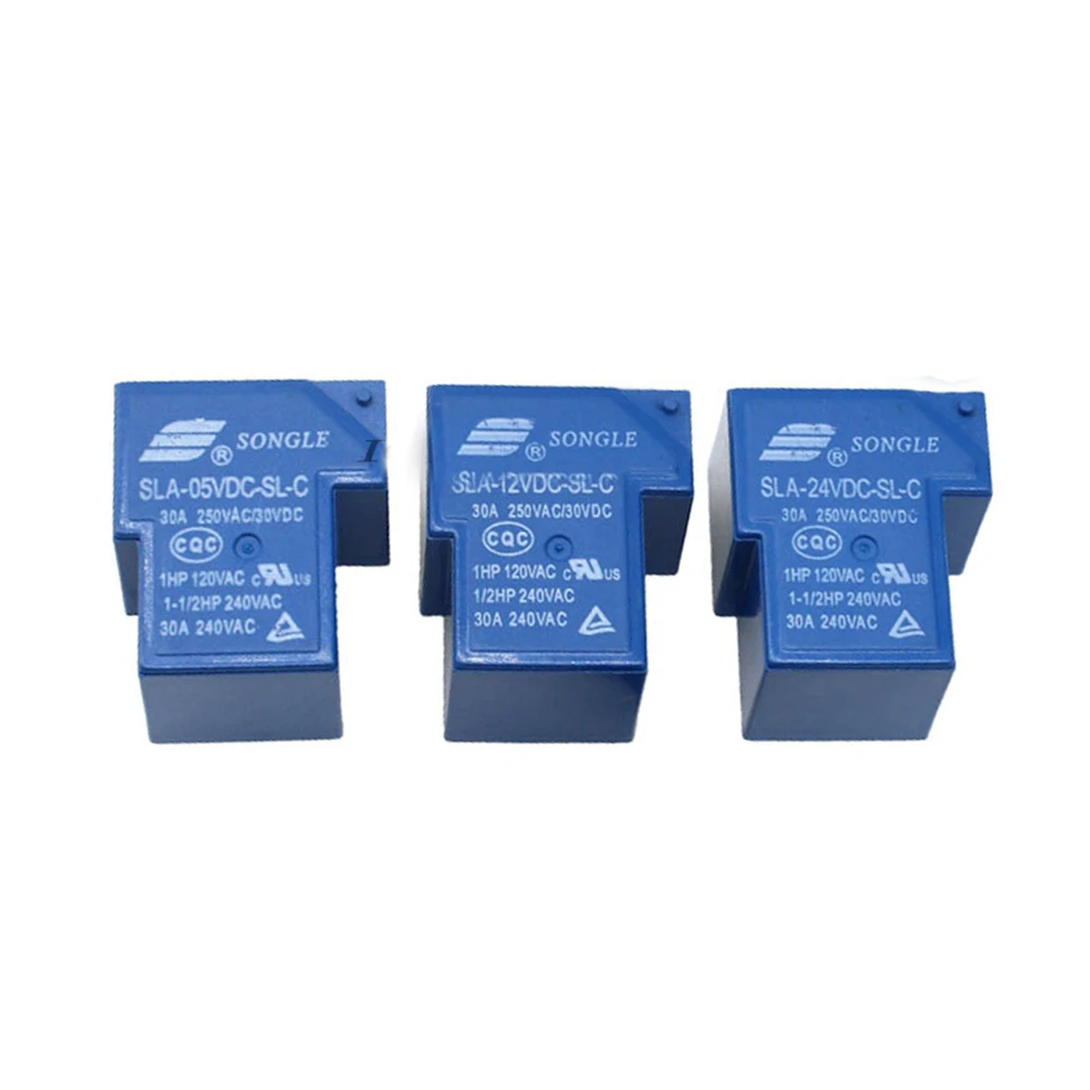 

1 шт. реле мощности Φ 5V 12V 24V 30A 6PIN T90, новое и оригинальное
