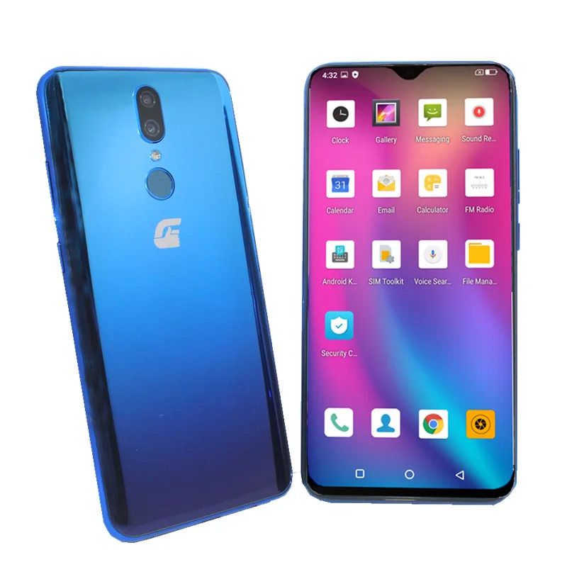 3 ГБ + 64 6 дюймов Бесплатная чехол для телефона Android 9 0 смартфон 4G 002 плюс MT6765 Octa Core Dual