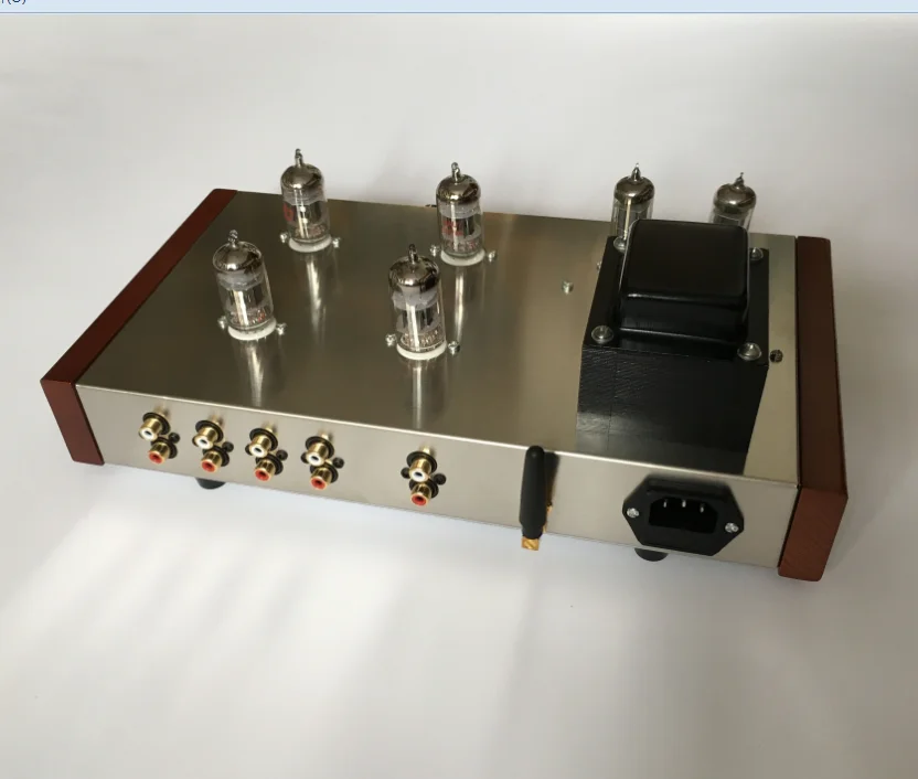 12AX7B 12AU7 вакуумный трубчатый предусилитель усилитель HiFi домашний стереоусилитель