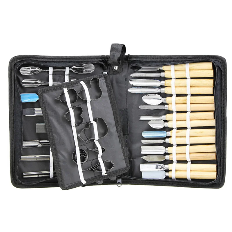 

Culinary Carving Tool Set 46 in 1 Fruit/vegetable Garnishing/cutting/slicing Set Garnish Kitchen Tool Set BENL889