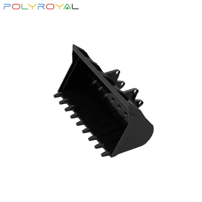 Конструктор POLYROYAL детали технологии 10x18 большое ведро черный 8043 1 шт. развивающая