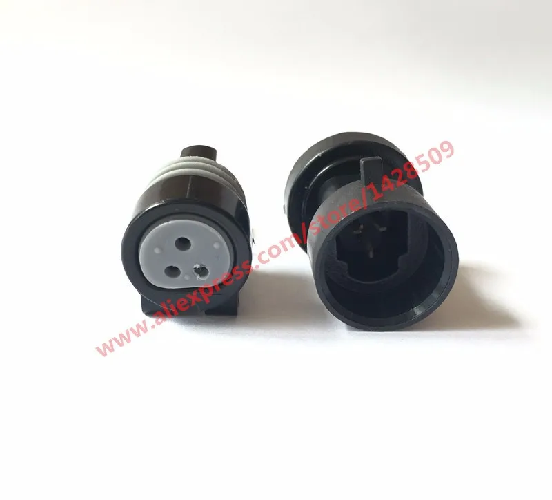 20 Sets Female Male Delphi 3 Pin Water Temperature Sensor Connector Restrictor Air Damper 12110192 / 12065287 For Buick Excelle |