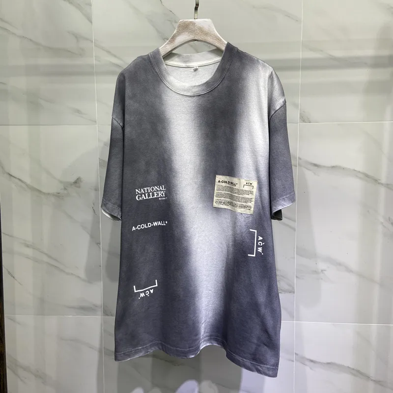 

New A Cold Wall T-shirt Vintage Men Women Casual A Cold Wall Tee Acw T-shirts National Gallery Tops