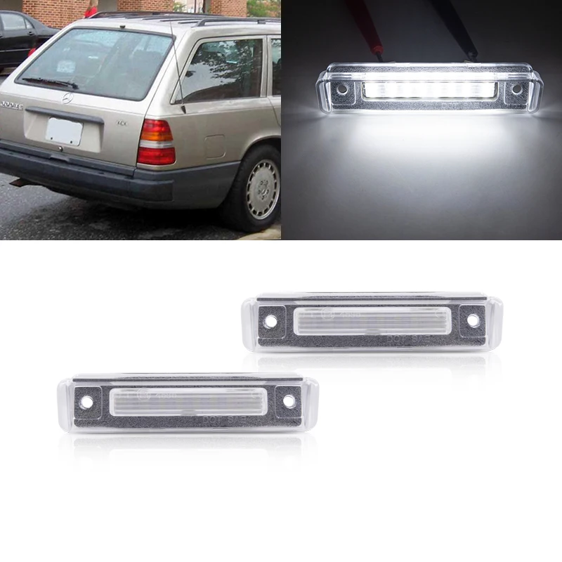 2x SMD фонари для номерного знака Benz SL Class R129 1989 2001 E S124 1985 1996|Сигнальная лампа| |