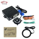 Автомобильная сигнализация Starline, автосигнализация с кнопкой запуска-остановки двигателя, системой RFID, включателем замка зажигания, бесключевым доступом к системе запуска, противоугонная система