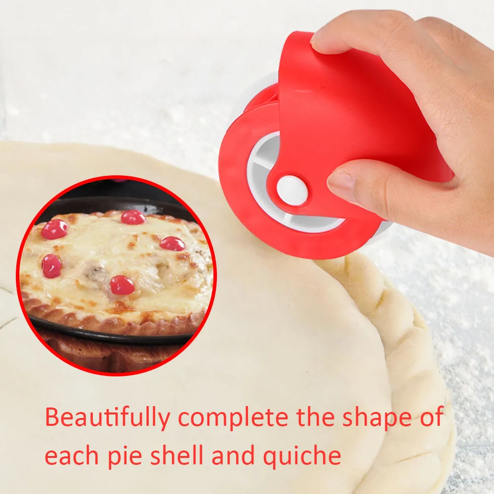 Полезная пицца выпечка решетчатый резец кондитерский пирог Декор резак