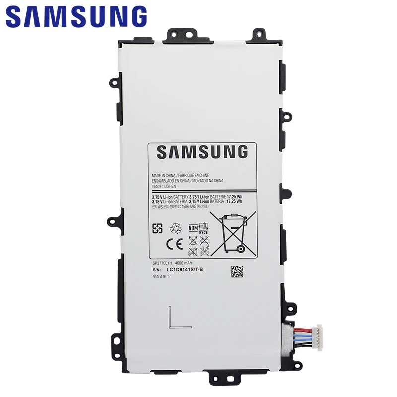 Оригинальный аккумулятор Samsung Galaxy Note 8 0 &quotΦ N5110 N5120 для планшета SP3770E1H 4600 мАч