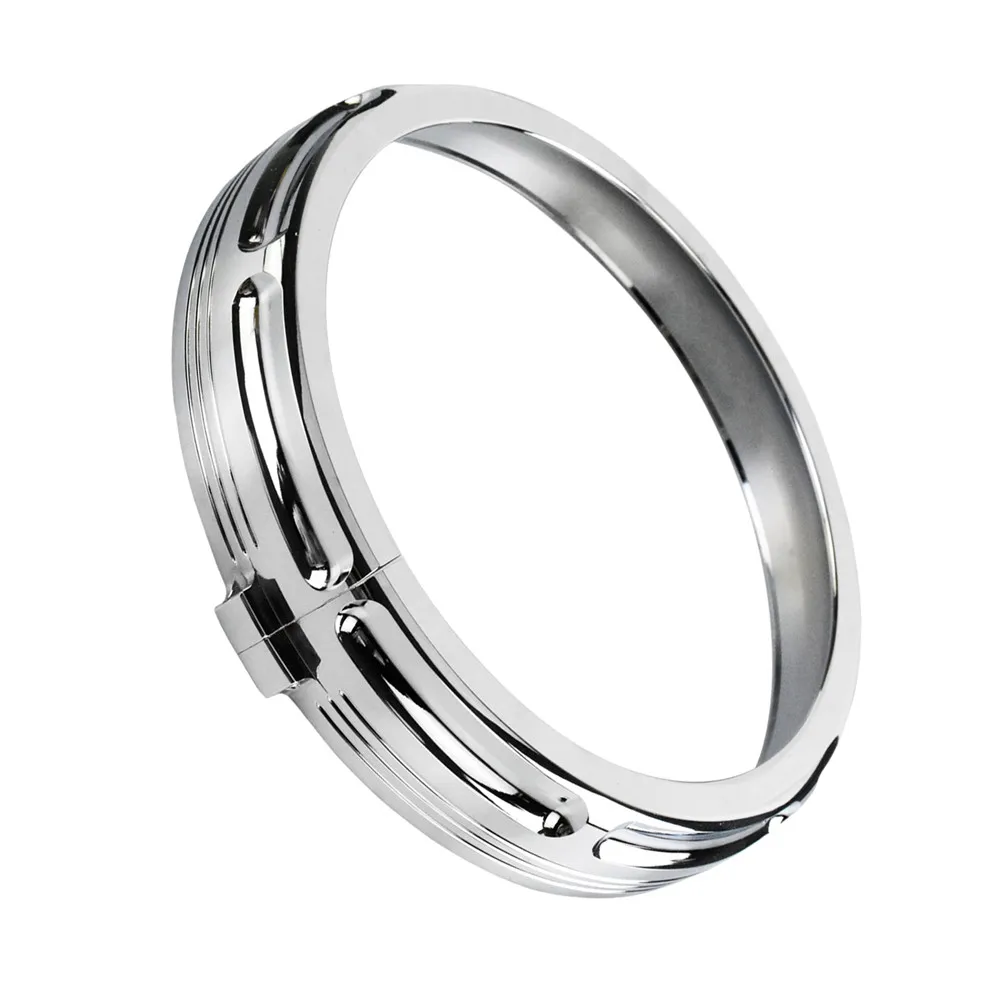 Налобный фонарь для мотоцикла 7 дюймов хромированный подходит Harley Touring FLHX FLHR FLH/T