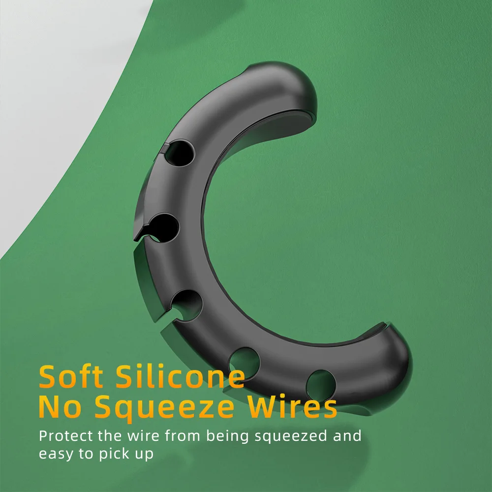 cable organizer wire management usb organizador cord protector office desktop phone cables holder for mouse headphone earphone free global shipping