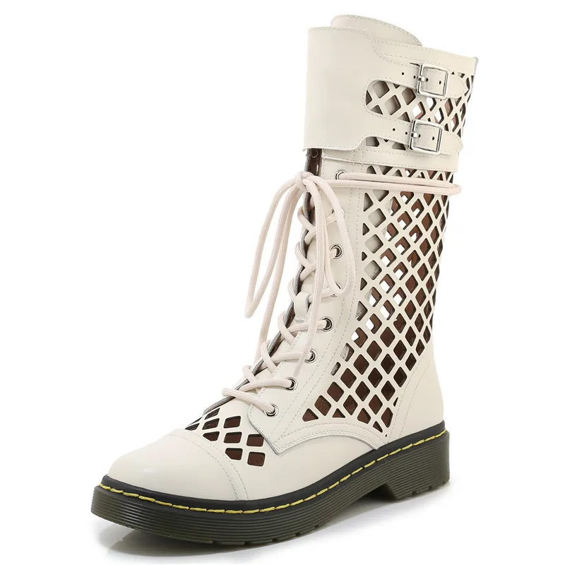 Женские ботинки с перекрестной шнуровкой FEDONAS Классические Вечерние из