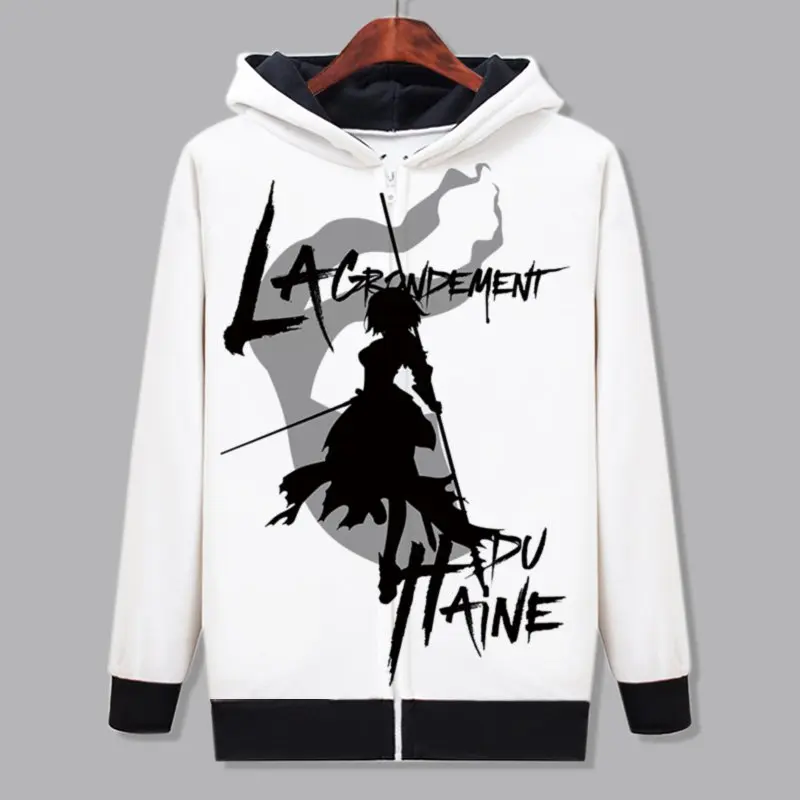 Fate Stay Night Series флисовое пальто с принтом для косплея мужчин и женщин зимняя плотная