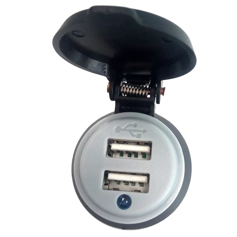 Автомобильное зарядное устройство С Пылезащитным покрытием Dual Usb24v/4.2a