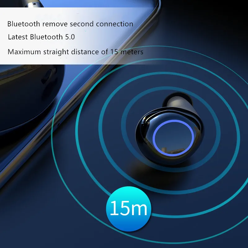 Earphone Wrist Binaural TWS Bluetooth 5.0 Headset Portable Wireless Sports Watch-type Storage Charger Warehouse IY415 | Электроника