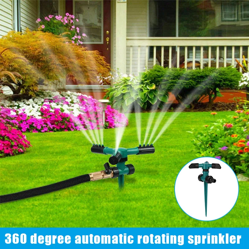 Садовый газон вода экономичная автоматические вращающиеся разбрызгиватели 3