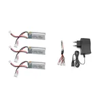 Литий-полимерный аккумулятор и зарядное устройство 7,4 В 600 мАч для WLtoys F959 RC Drone, запасные части, батарея 7,4 В 2 с для XK DHC-2 A600 A700 A800 A430