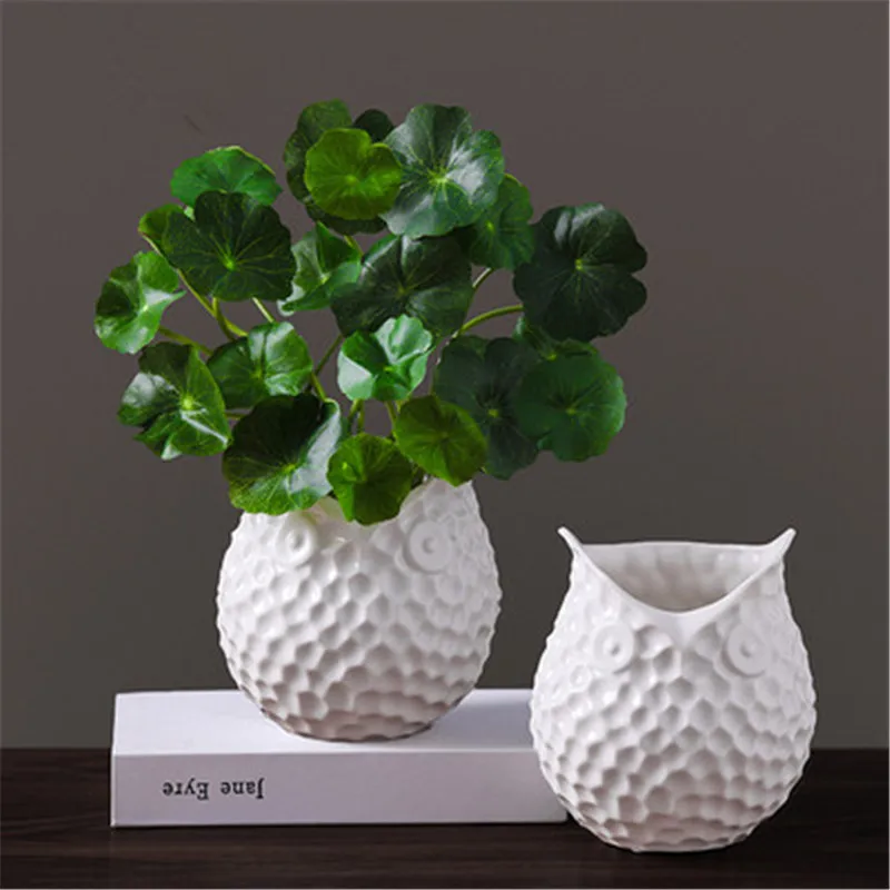 Современная простая абстракция имитация совы вульгарная лампа необычные вазы