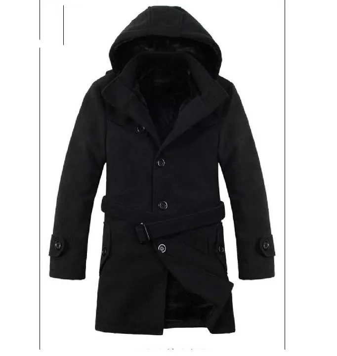 Качественные зимние шерстяные теплые пальто приталенные куртки на пуговицах
