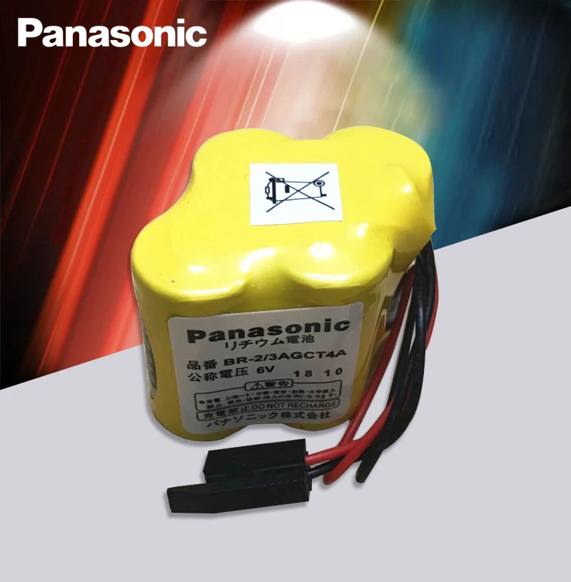 Panasonic Оригинал 20 шт./лот BR-2/3AGCT4A 6v батарея PLC литий-ионные аккумуляторы с черным