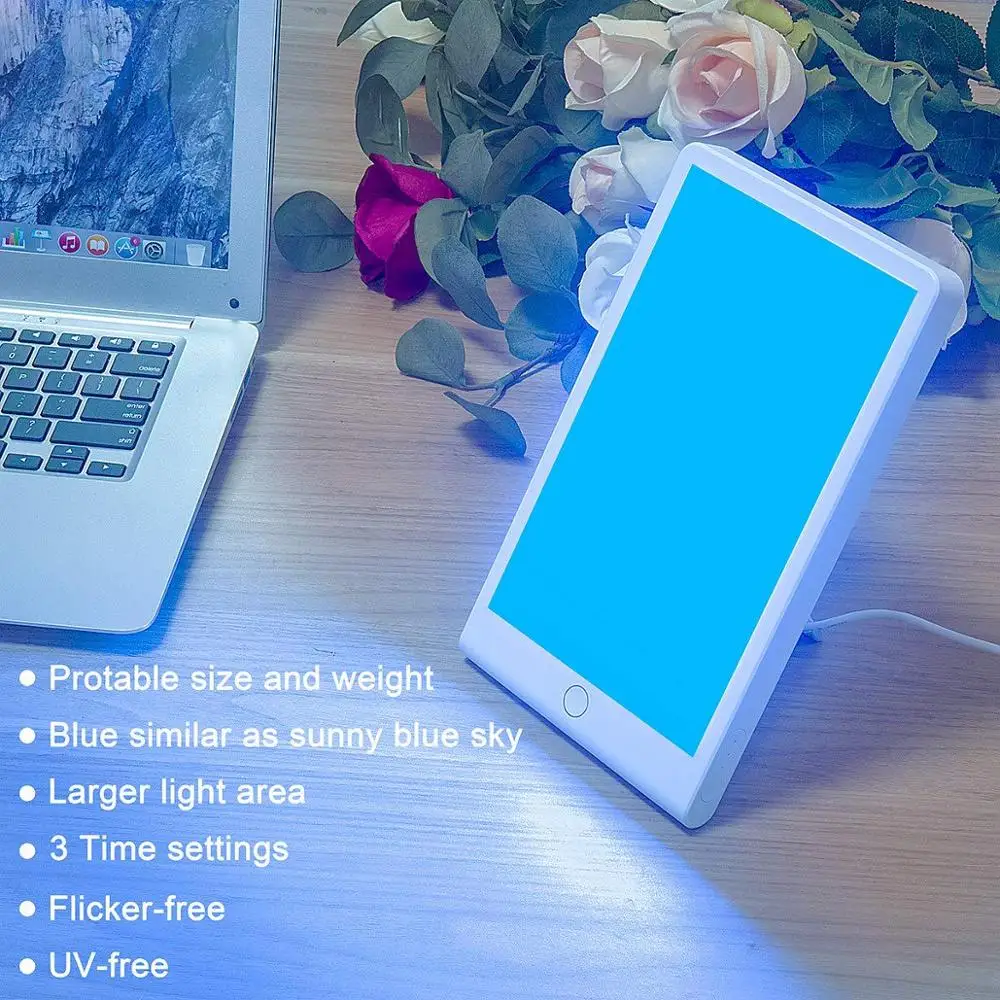 

Scandinavia Therapy Style for Nordic Living Natural Light Functional Lamp Anti-SAD prevent Season Depression Lighttherapy Lamp