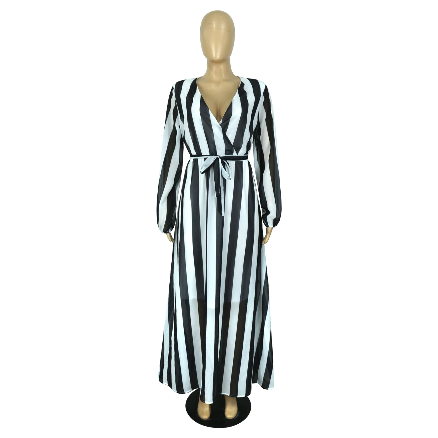 Длинное шифоновое платье HAOOHU летнее повседневное богемное для свадьбы