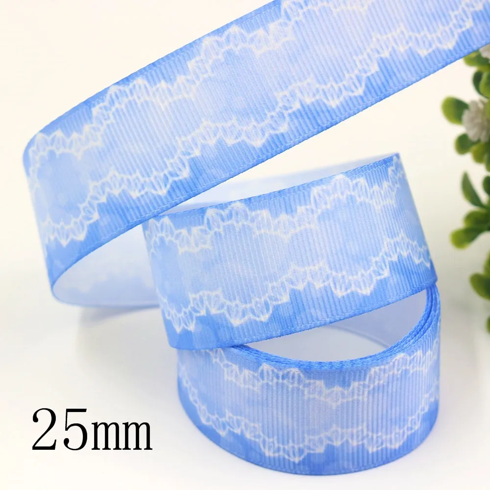 I-19822-1950 1 '✐ ярдов градиентные цветы термопечать ленты Grosgrain аксессуары и