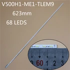 Светодиодная осветительная панель для телевизора Toshiba 50L3400U 50L1400U 50L2400U, Светодиодная лента для подсветки, матричный комплект, светодиодная лампа, ленты для объектива