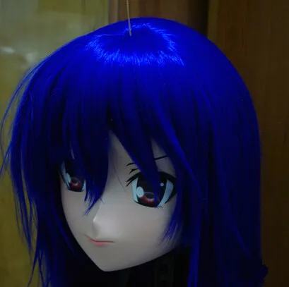 

(C2-051)Top Quality Handmade Female Silicone Rubber Face Mask Cosplay Kigurumi Masks Crossdresser Doll Kigurumi Anime Role Play