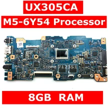 UX305CA M5-6Y54 Processor 8GB RAM Mainboard REV 2.0 For ASUS UX305 UX305C UX305CA Zenbook Laptop motherboard 100% Tested