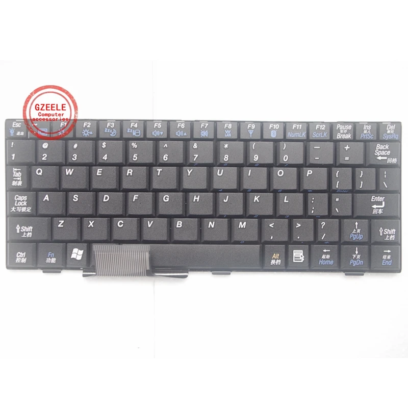 Фото Новая английская клавиатура GZEELE для ASUS EPC EeePC 700 700HA 701 701SD 900 900HD 900A 702 2G 4G 8G 8,9 дюймов, сменная Клавиатура для ноутбука EPC700 №3