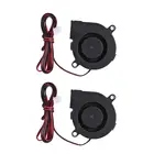 Anet 2 шт. 12 В 24 В постоянного тока 5015 50x50x15 мм 2-контактный вытяжной вентилятор охлаждающий вентилятор для A6 A8 E10 E12 E16 Запчасти для 3D-принтера