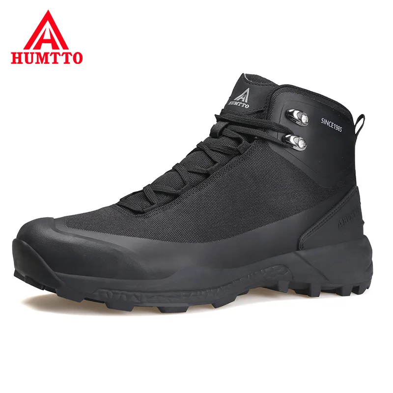 

Мужские походные ботинки HUMTTO, водонепроницаемые кроссовки для походов, альпинизма, спорта