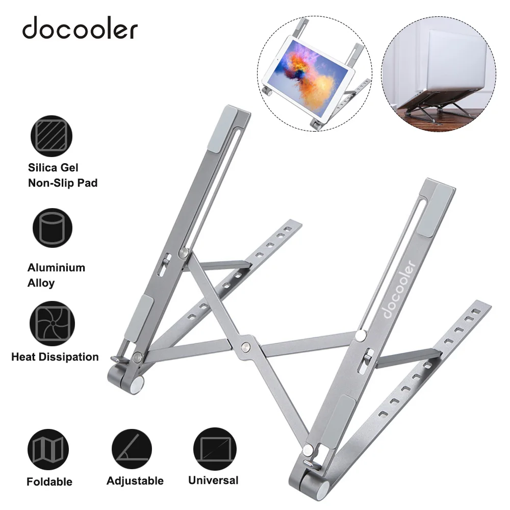 Подставка для ноутбука Docooler с девятью уровнями регулируемая подставка