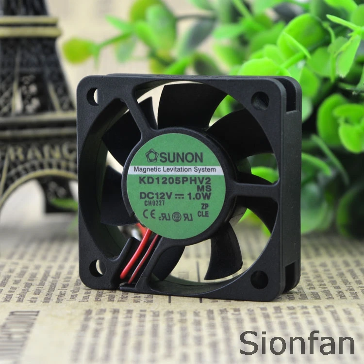 Для SUNON Jianzhan 5 см охлаждающий вентилятор 5015 12 в 1 0 Вт KD1205PHV2 |