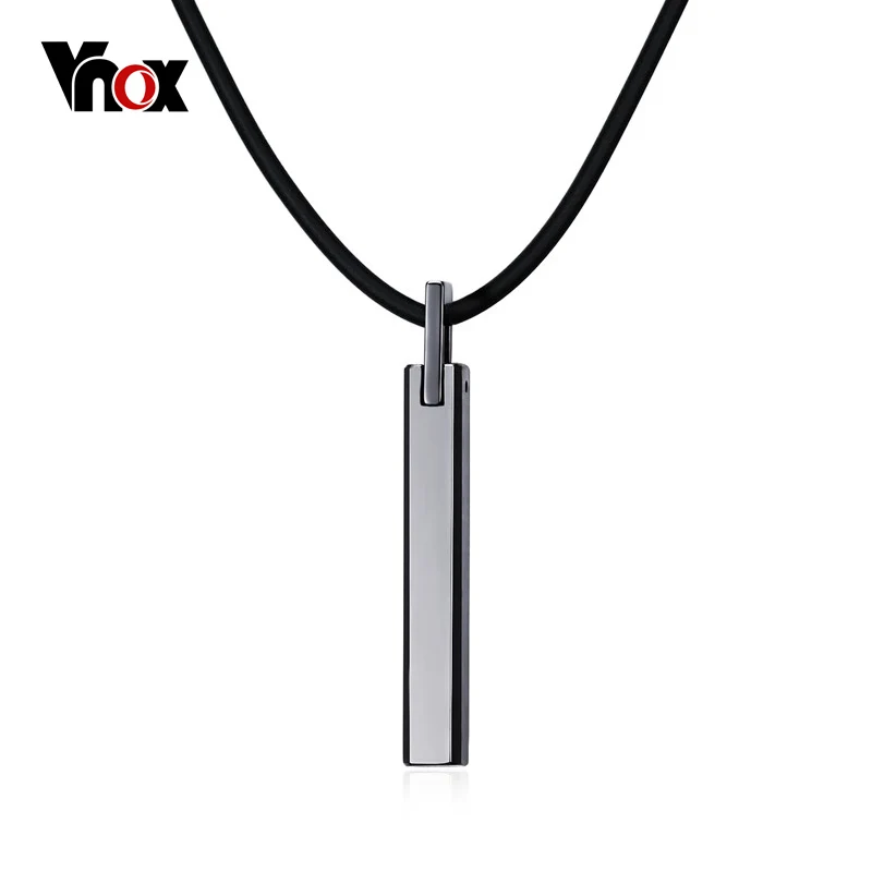 Vnox простой Цепочки и ожерелья для Для мужчин изделия классического Вольфрам