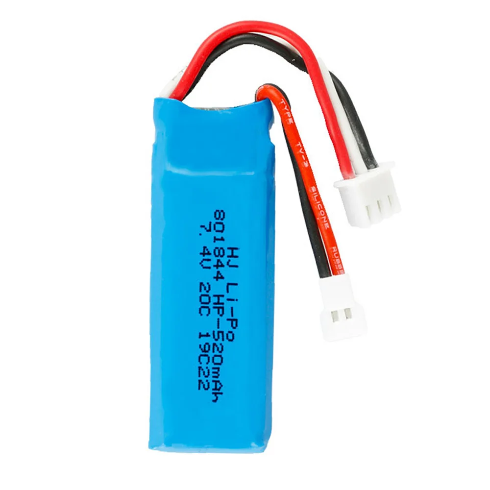 7 4 V 2S 520mAh 801844 Lipo аккумулятор для WLtoys K969 K989 K999 P929 P939 A202 A212 A222 A232 A242 A252 Аккумулятор
