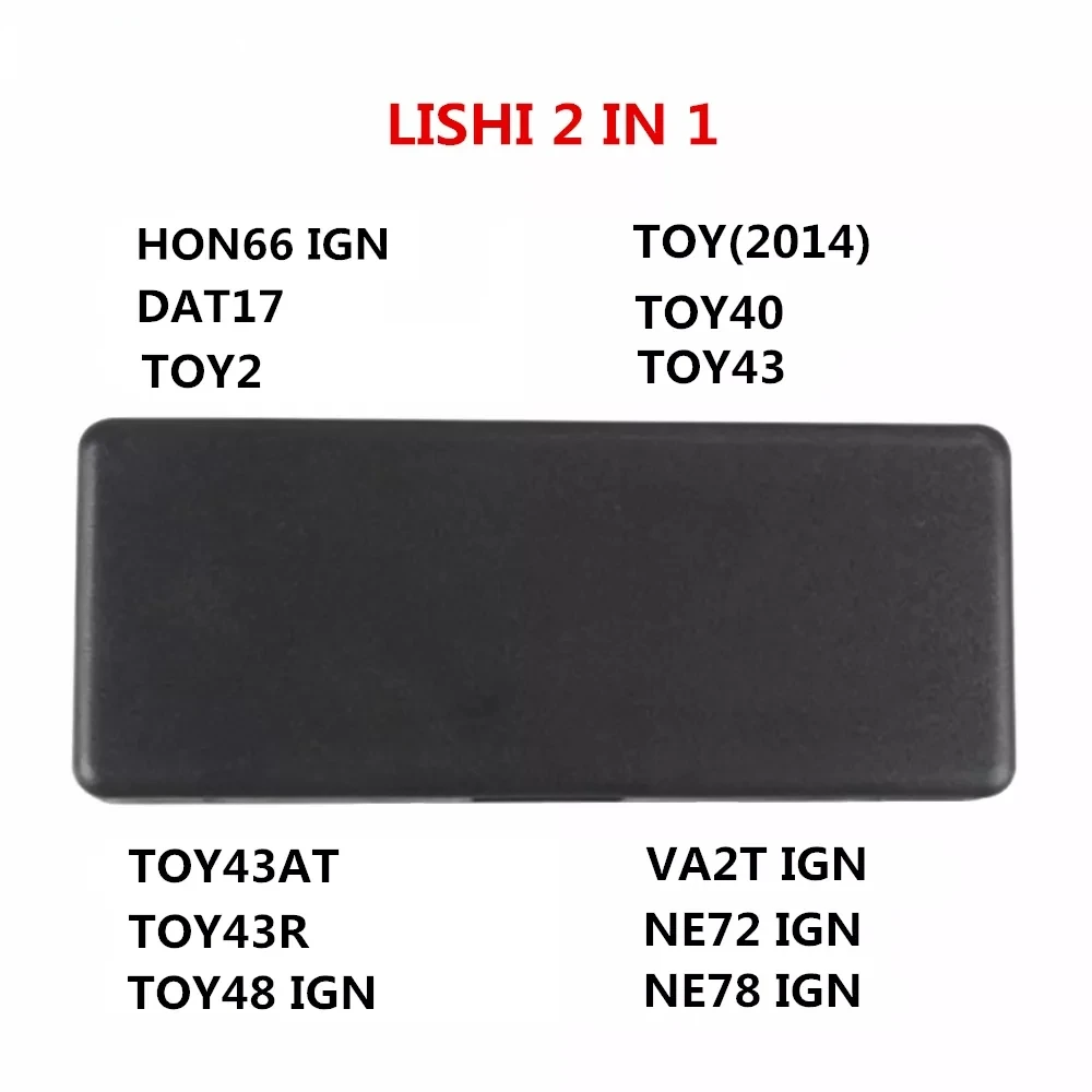 Оригинальная игрушка Lishi 2 в 1 HON66 DAT17 TOY2 (2014) TOY40 TOY43 TOY43AT TOY43R TOY48 VA2T NE72 NE78|Ключ от авто|