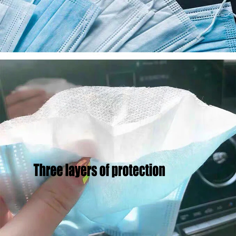 10/100 шт Мужская Женская взрослая хлопковая противопылевая маска Активированный