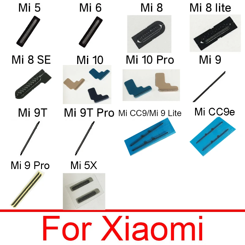 Сетчатый динамик для Xiaomi Mi 5 5X 6 8 Lite SE 9 9T 10 Pro CC9 CC9e Противопыльный