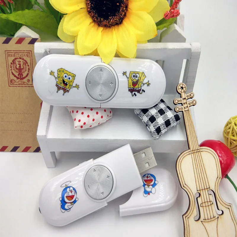 MP3 USB 2 в 1 плеер мини портативный Студенческая версия MP4 музыкальный симпатичный