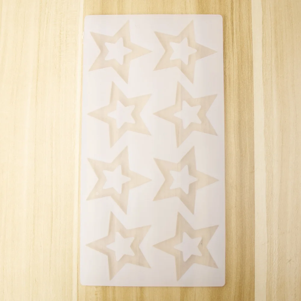 

3D Star Shape Silicone Mold Chocolate Mould Cake Decorating Tools Cupcake Mold Decor Muffin Pan Baking Stencil Cake Stencil