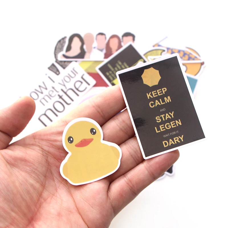 CA37 20 шт./компл. о том как я встретил вашу маму смешанные наклейки для ноутбука