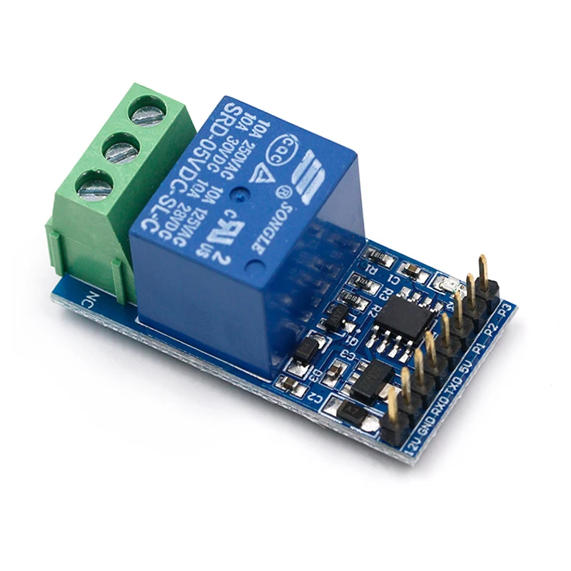 

1 channel self-locking latching relay module , long locks, 30 seconds delay, self-locking mode with the microcontroller
