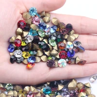 ss38 8 0 8 2mm 288pcspack strass chatons stone jewelry making glass nail art pointed back diamante supplier cone