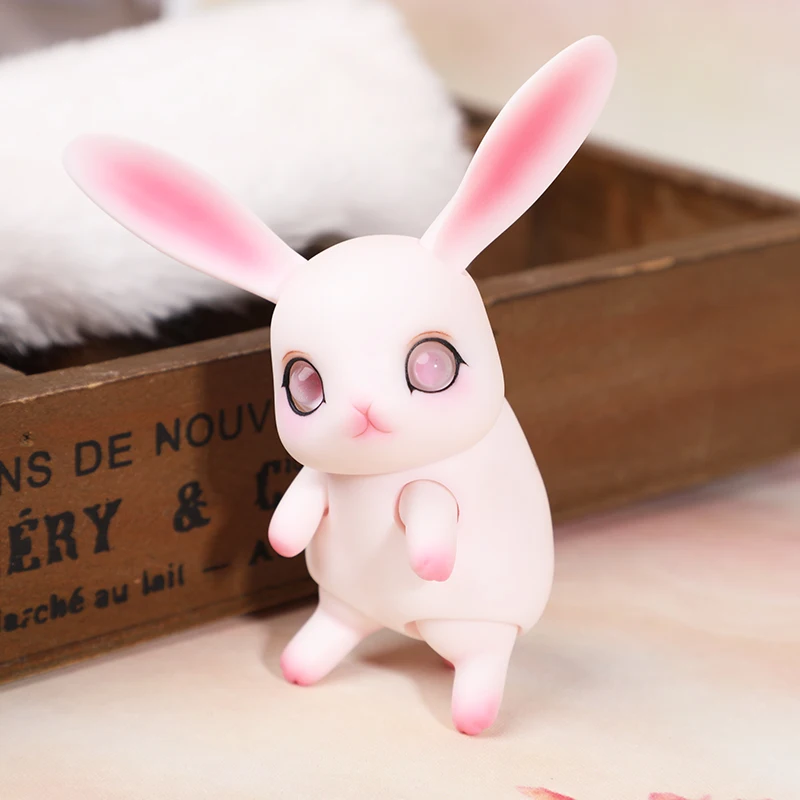 1/12 BJD Кукла SD кукла торт кролик Рубин домашнее животное ухо конечности подвижная