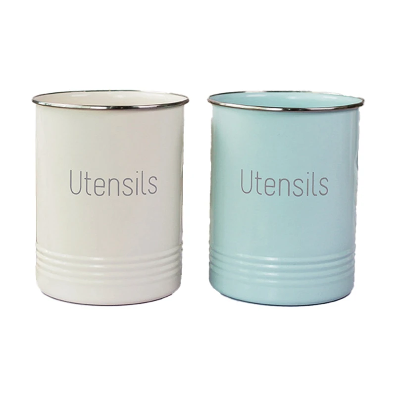 

Hot Kitchen Utensil Holder Modern Farmhouse Kitchen Decor Utensil Crock Organizer Kitchen Tool Caddy Countertop Storage