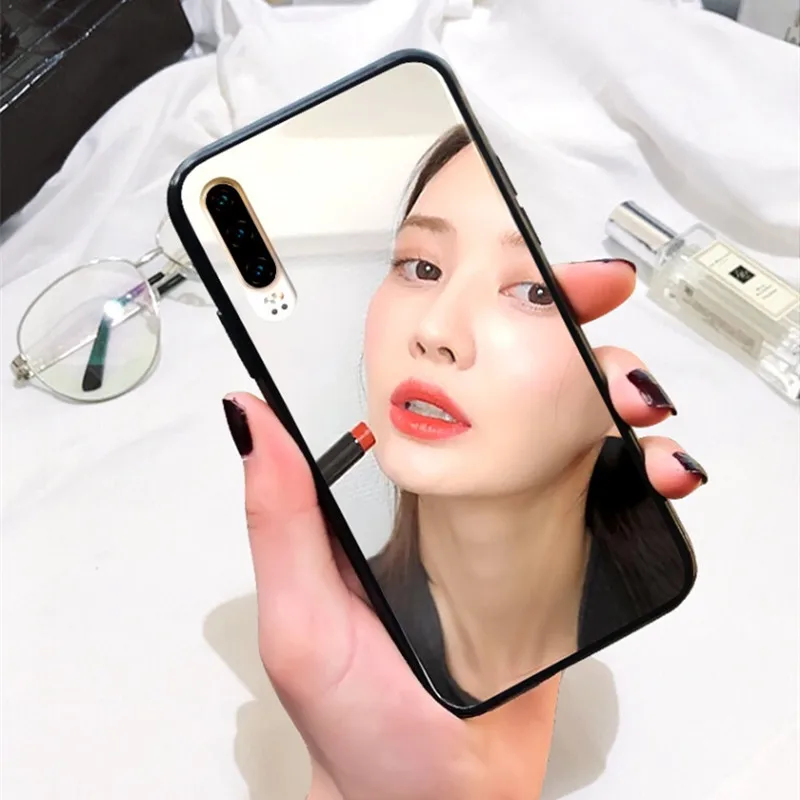 Горный хрусталь закаленное стекло зеркальный чехол для телефона IPhone X XS XR 11 Pro Max 7 8