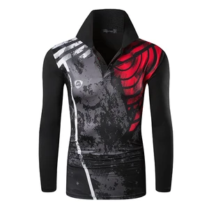 Мужская Защитная уличная футболка Jeansian с длинным рукавом, футболка, Пляжная летняя черная футболка LA287