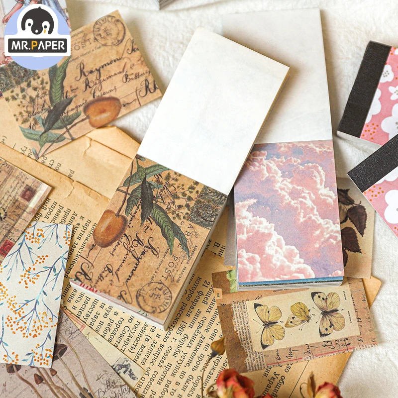 Mr.paper Love DIY бабушкиная открытка костюм средневековые наклейки с конвертом ручной