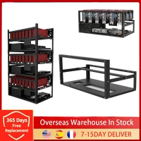stackable mining case rack motherboard bracket open mining rig frame ethetczec ether accessory tools for 68 gpu bitcion